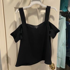 Nwt Topshop cold shoulder top - like new only worn once or twice
